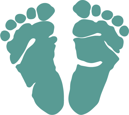 teal-feet
