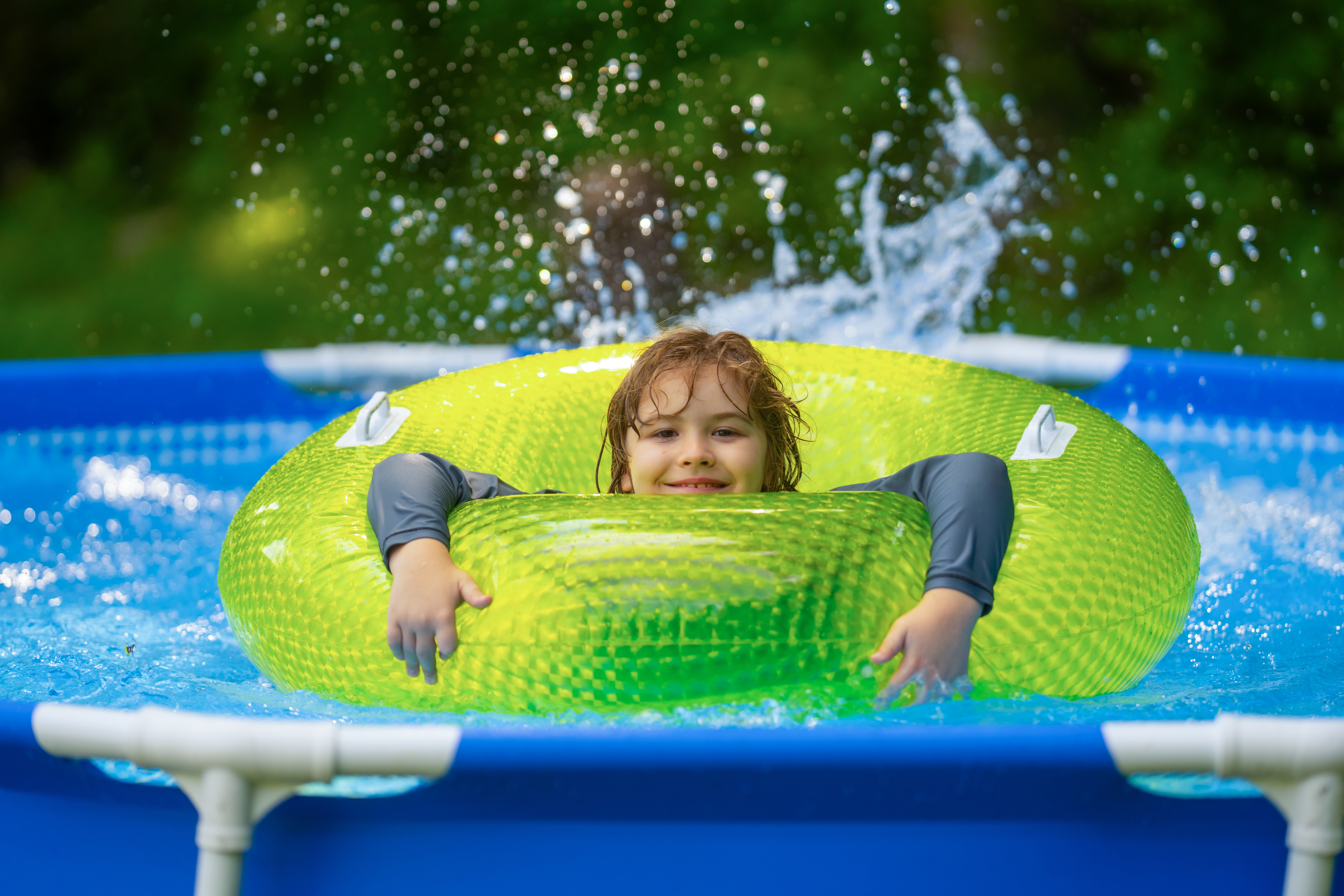 water safety for kids family practicing safe swimming habits